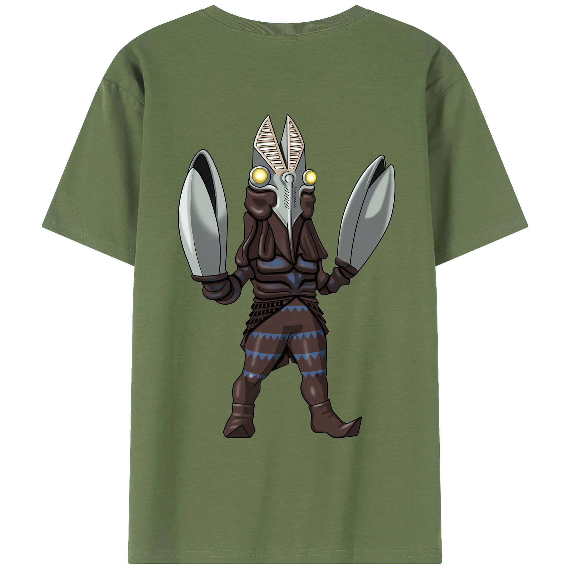 （画像用） ウルトラマン Ultraman 綿100％ メンズ半袖Tシャツ（バックプリント） 通気性
